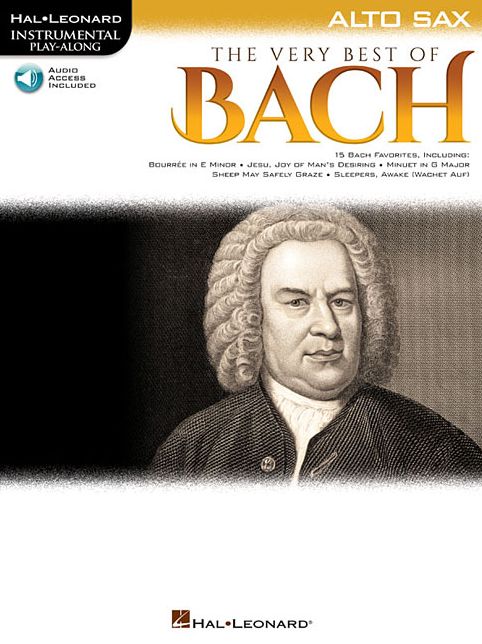 The Very Best of Bach: Instrumental Play-Along for Alto Sax