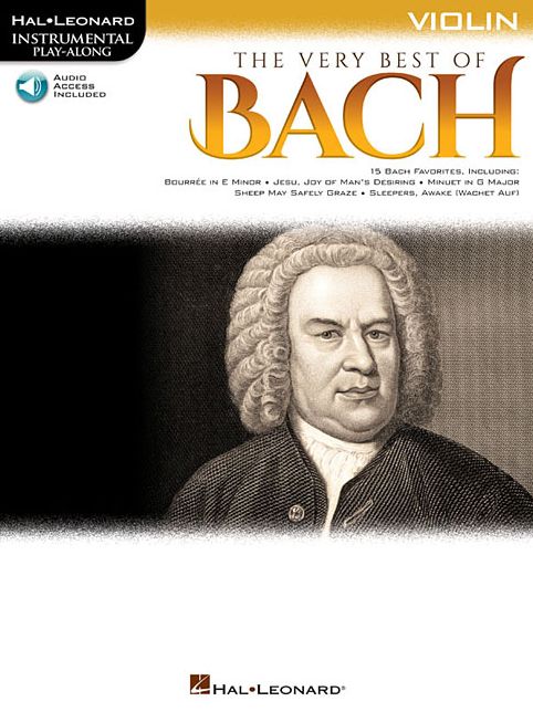 The Very Best of Bach: Instrumental Play-Along for Violin