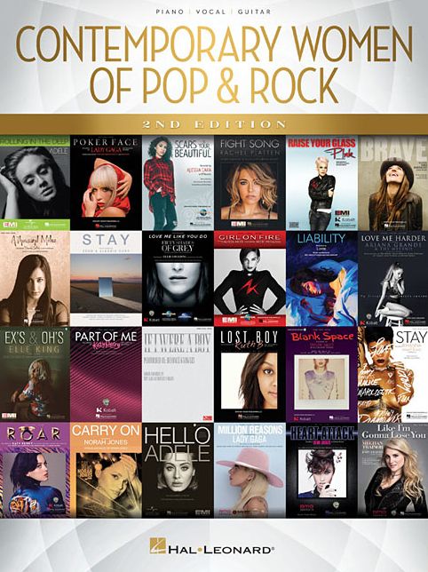 Contemporary Women of Pop & Rock - 2nd Edition (Piano/Vocal/Guitar)