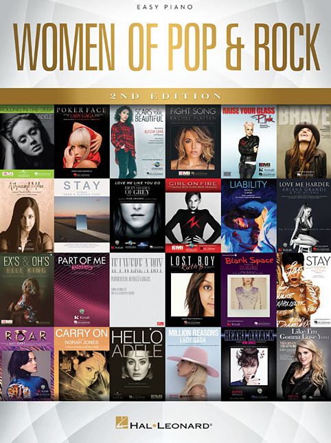 Women Of Pop & Rock Easy Piano 2nd Edition