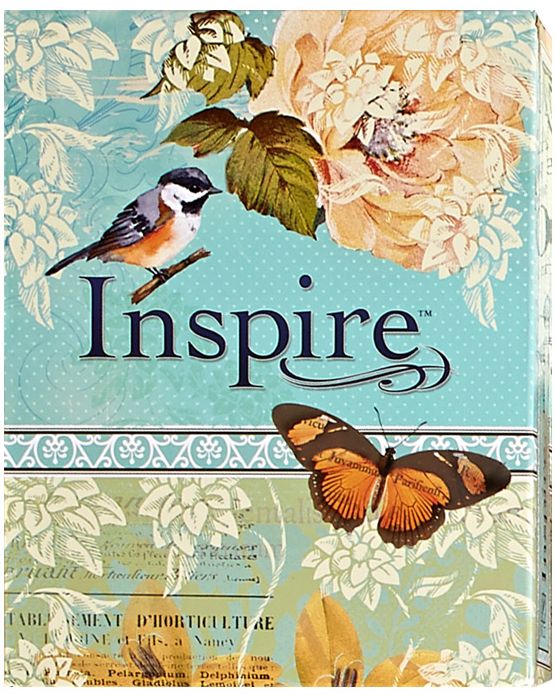 Inspire Bible-NLT-Elastic Band Closure: The Bible for Creative Journaling