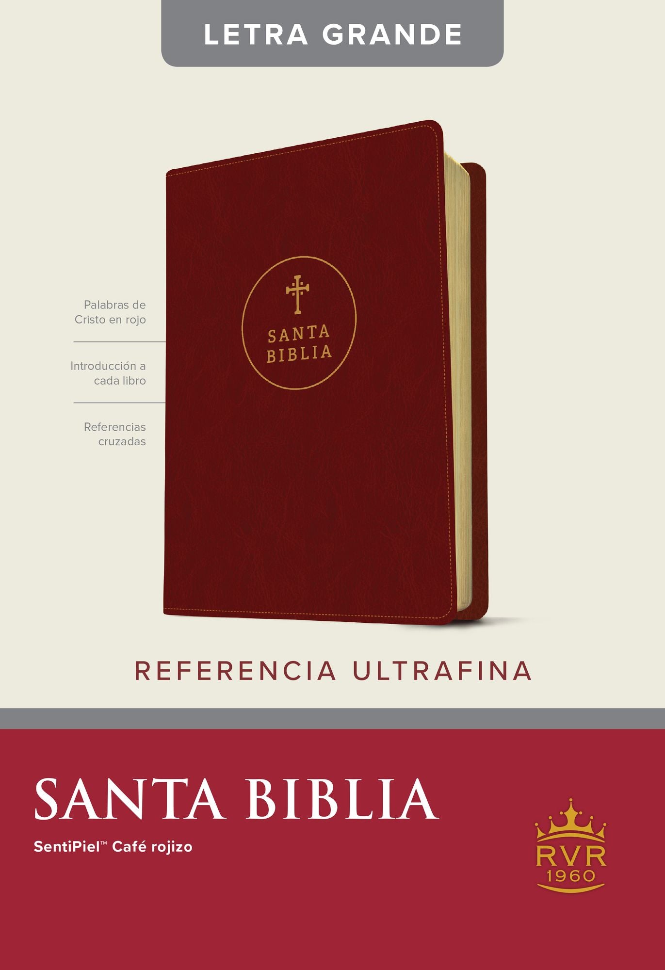 Santa Biblia Rvr60, Ediciï¿½n de Referencia Ultrafina, Letra Grande