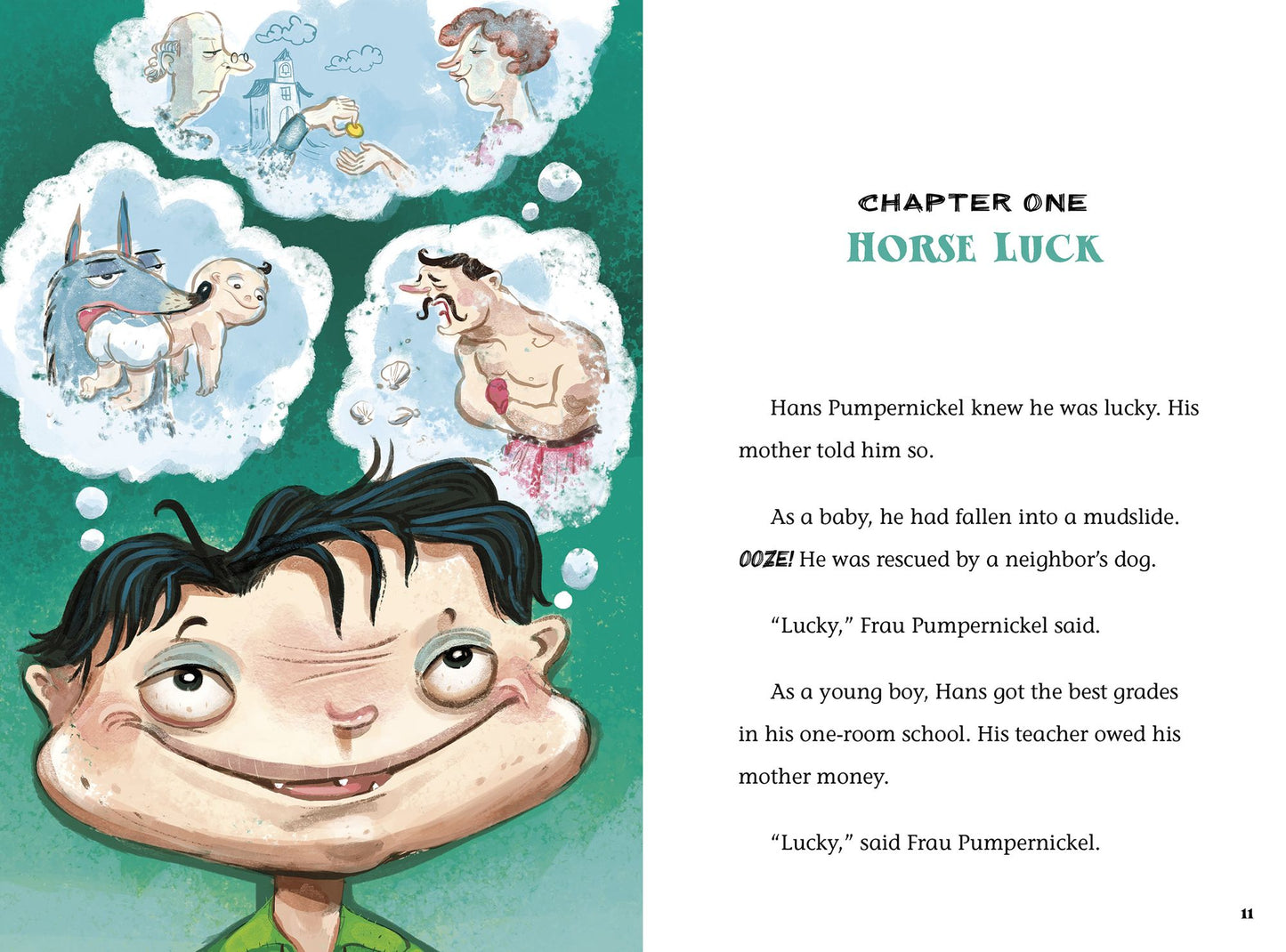 Hans in Luck: A Grimm and Gross Retelling