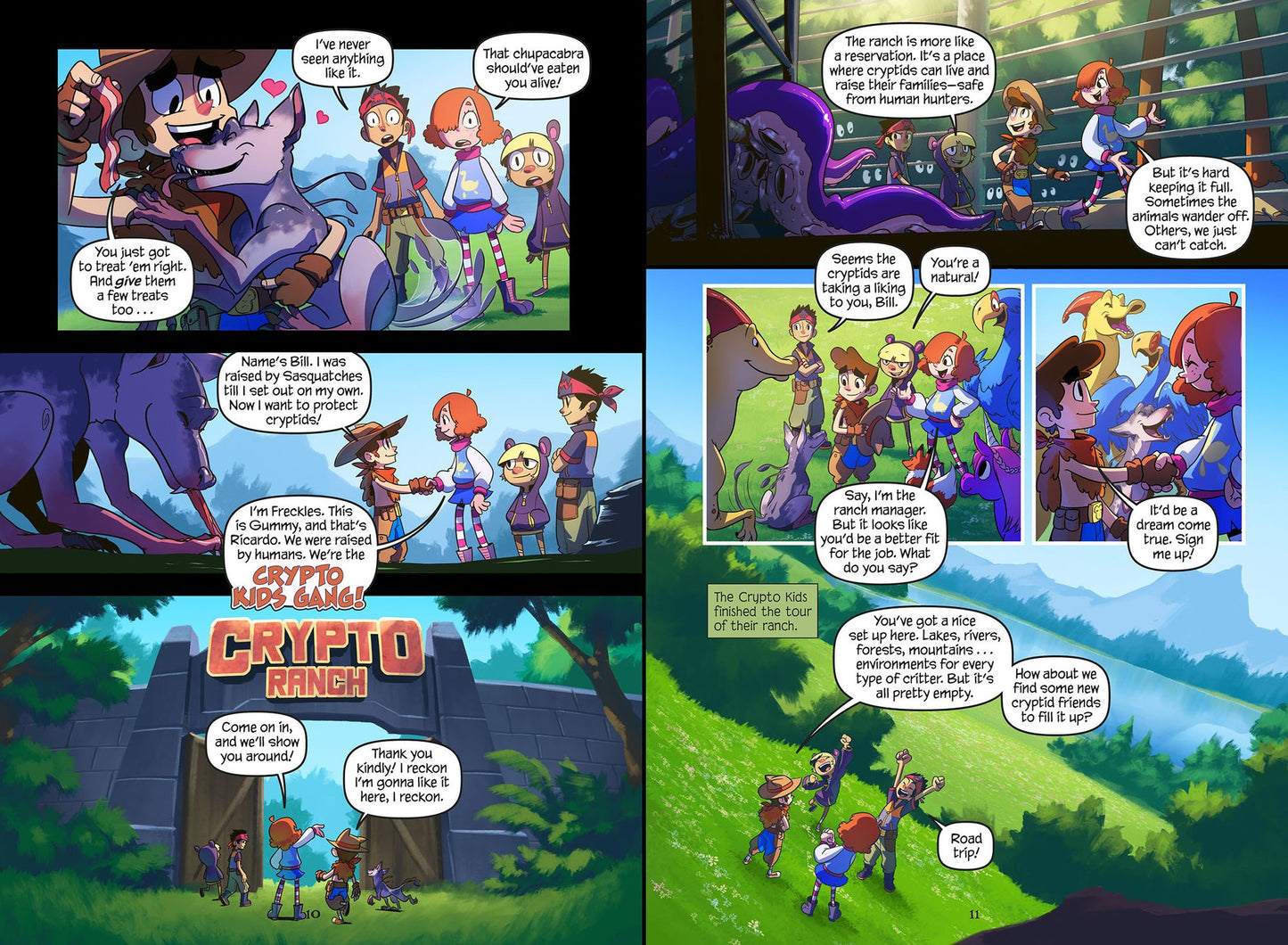 Pecos Bill, Monster Wrangler: A Graphic Novel