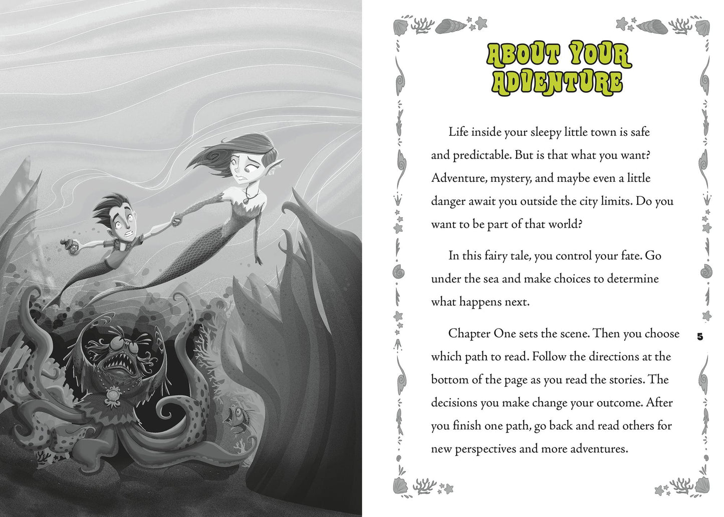 The Little Mermaid : An Interactive Fairy Tale Adventure