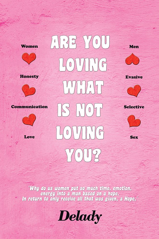 Are You Loving What Is Not Loving You?: "Why do us women put so much time, emotion, energy into a man based on a hope. In return to only receive all that was given, a Hope."