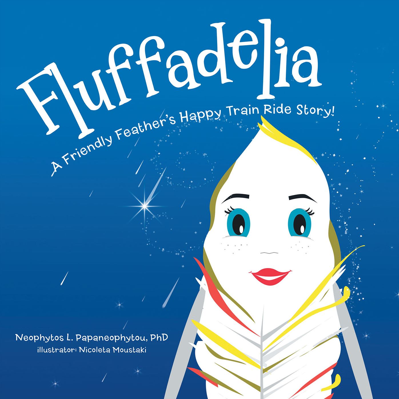 Fluffadelia: A Friendly Feather'S Happy Train Ride Story!