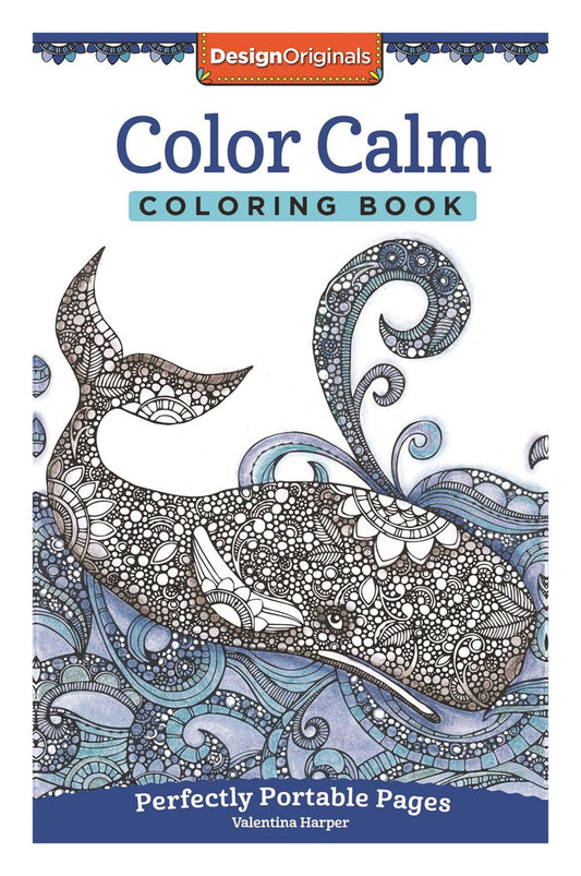 Color Calm Coloring Book: Perfectly Portable Pages