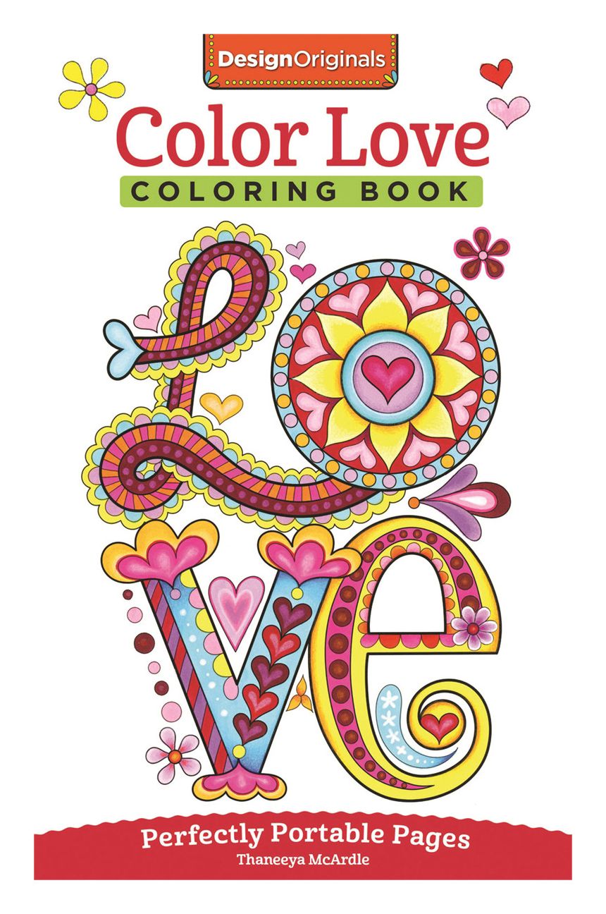 Color Love Coloring Book: Perfectly Portable Pages