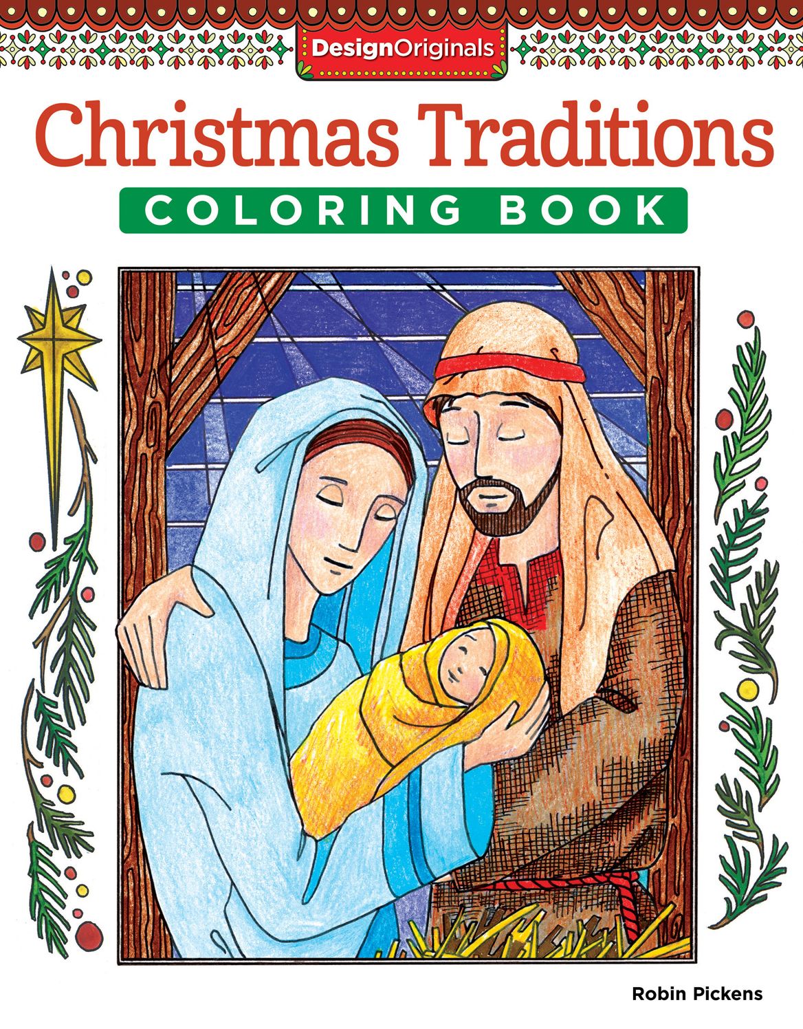 Christmas Traditions Coloring Book