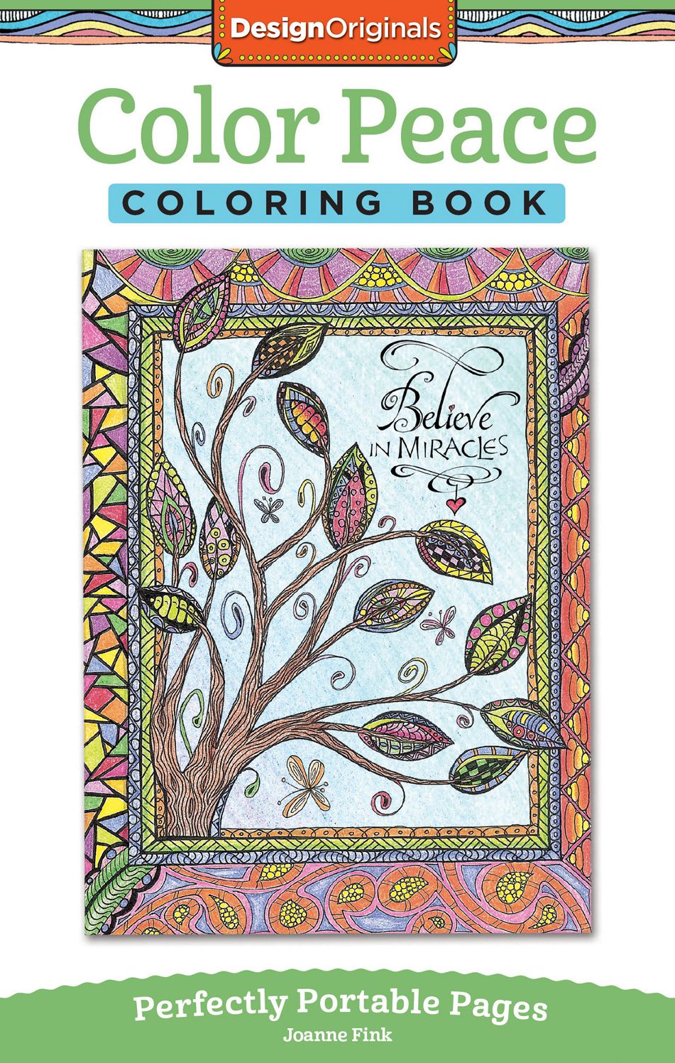 Color Peace Coloring Book: Perfectly Portable Pages