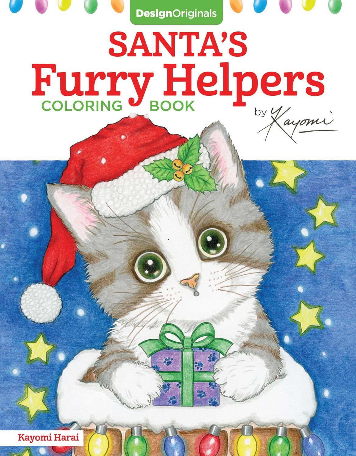 Santa's Furry Helpers Coloring Book