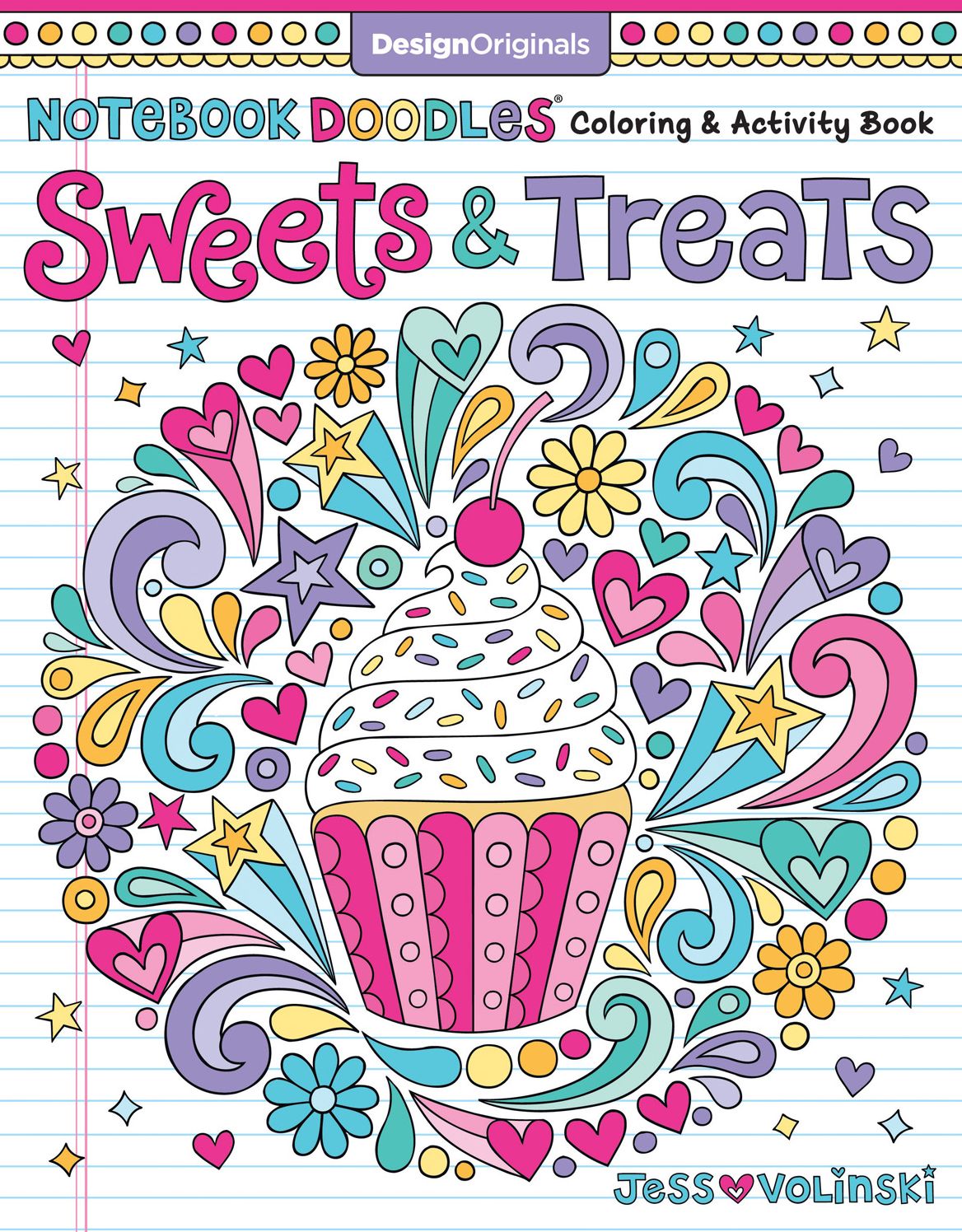Notebook Doodles Sweets & Treats: Coloring & Activity Book
