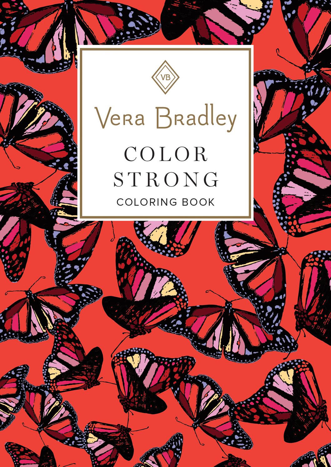 Vera Bradley Color Strong Coloring Book