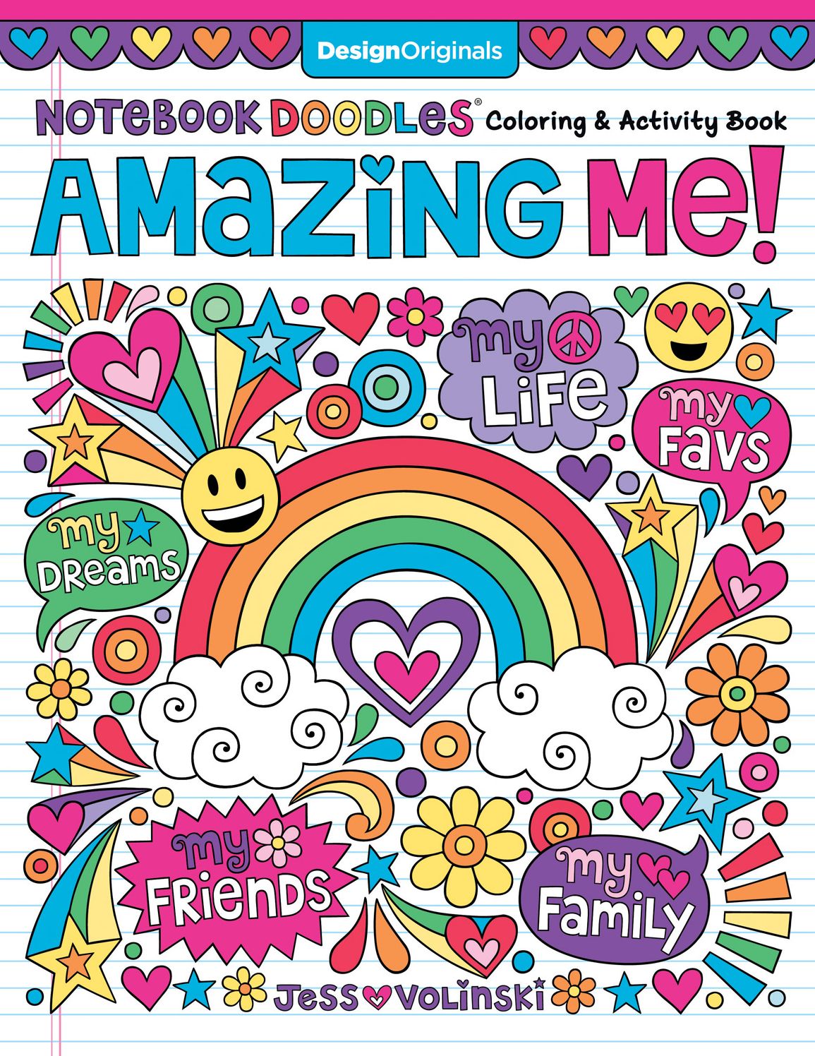 Notebook Doodles Amazing Me: Coloring & Activity Book