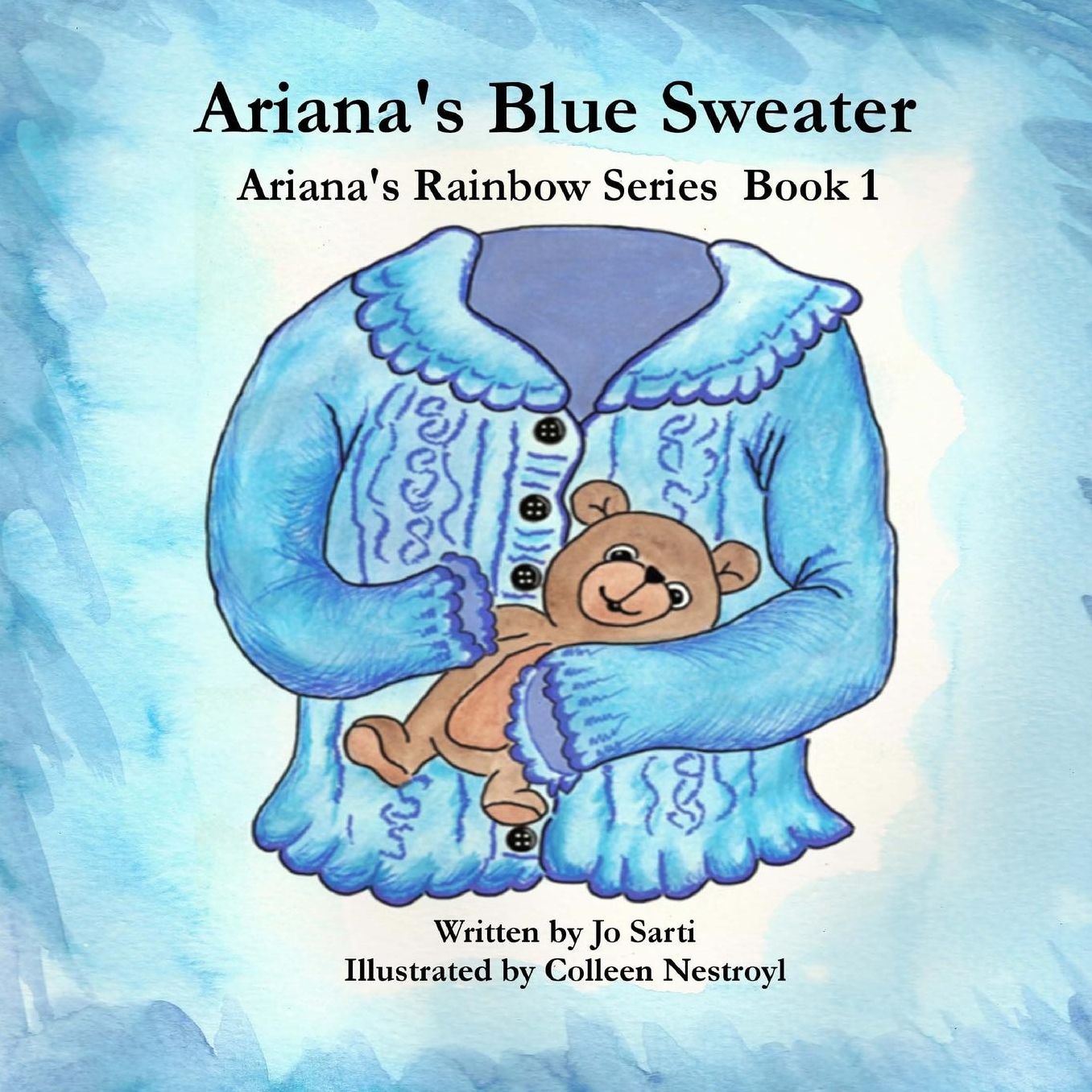 Ariana's Blue Sweater