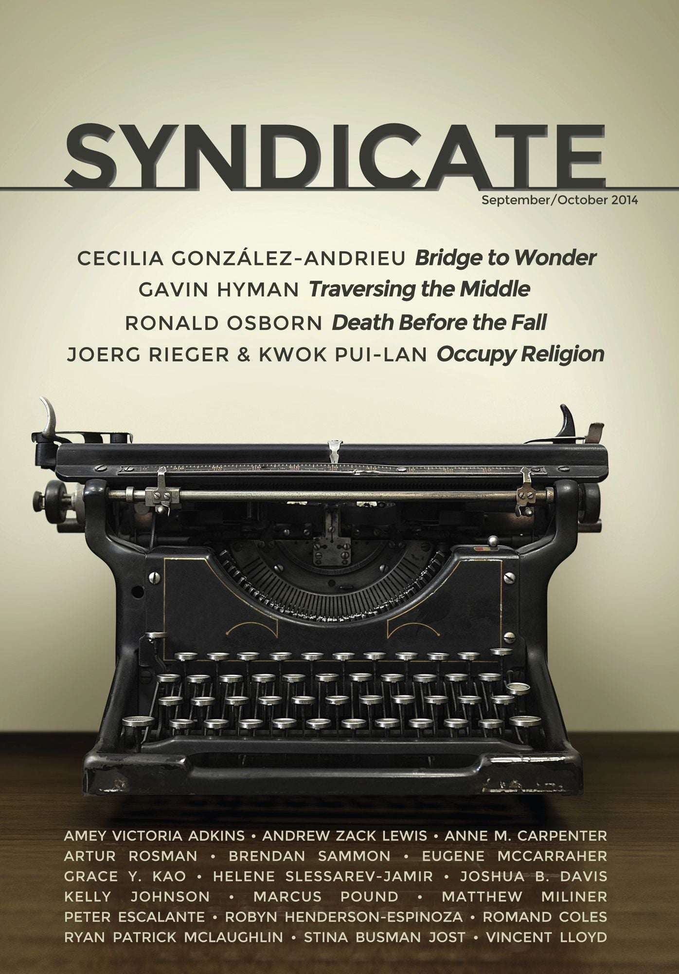 Syndicate: September/October 2014