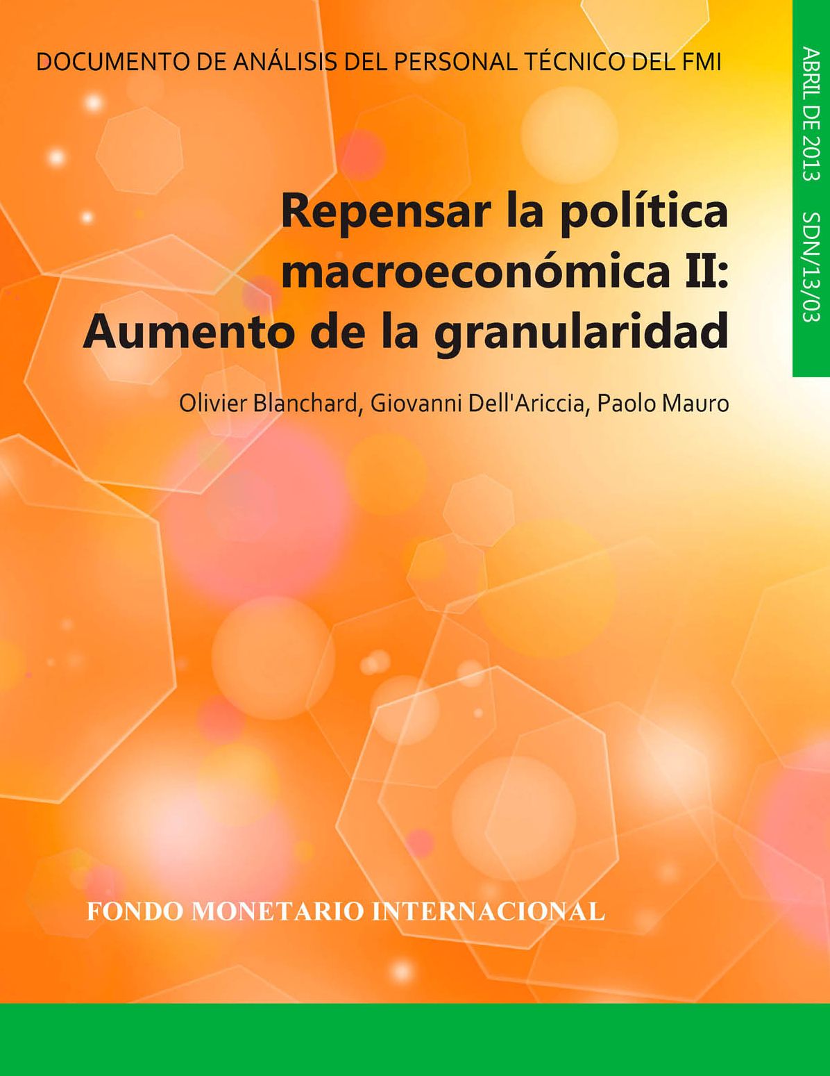 Repensar la política macroeconómica II : Ir a los detalles