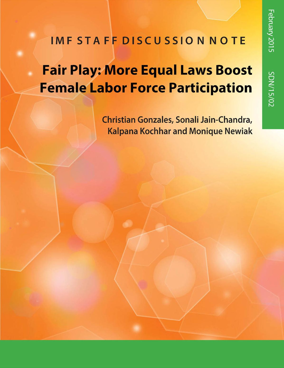 Fair Play::More Equal Laws Boost Female Labor Force Participation