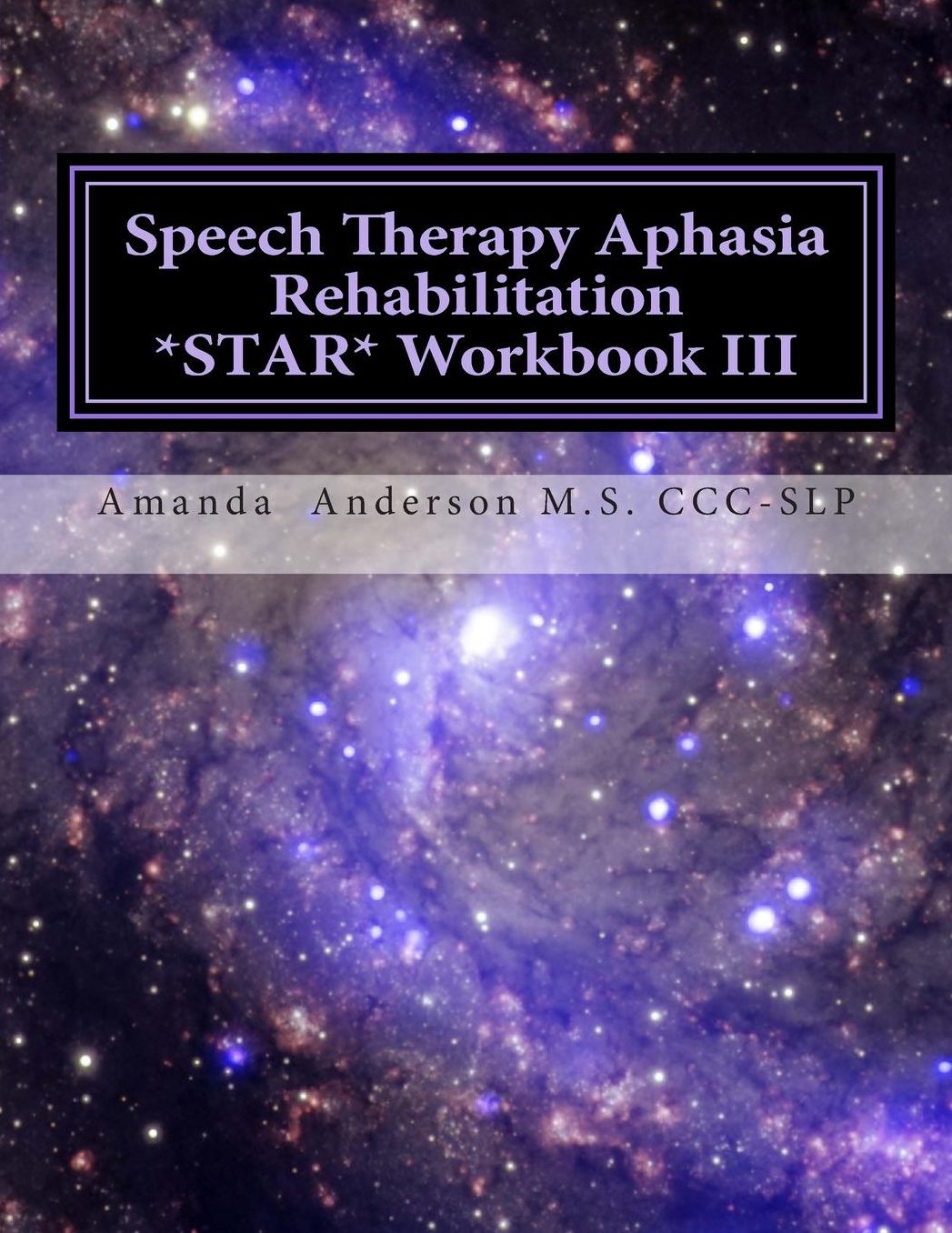 Speech Therapy Aphasia Rehabilitation Star : Expressive Language