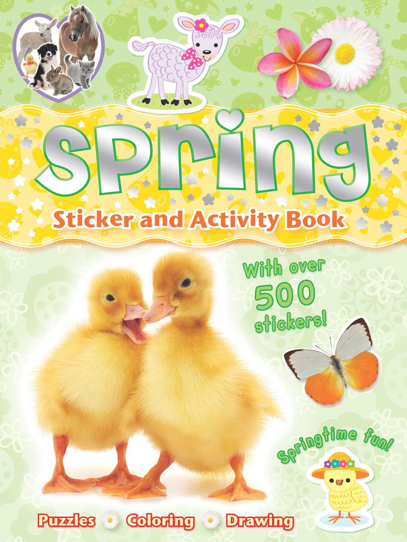 Spring Sticker and Activity Book