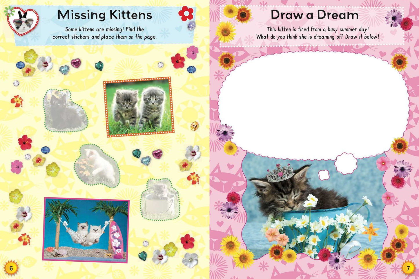 Summer Sticker and Activity Book