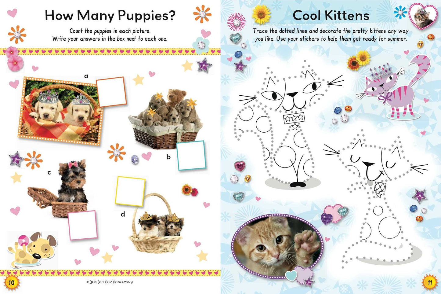 Summer Sticker and Activity Book