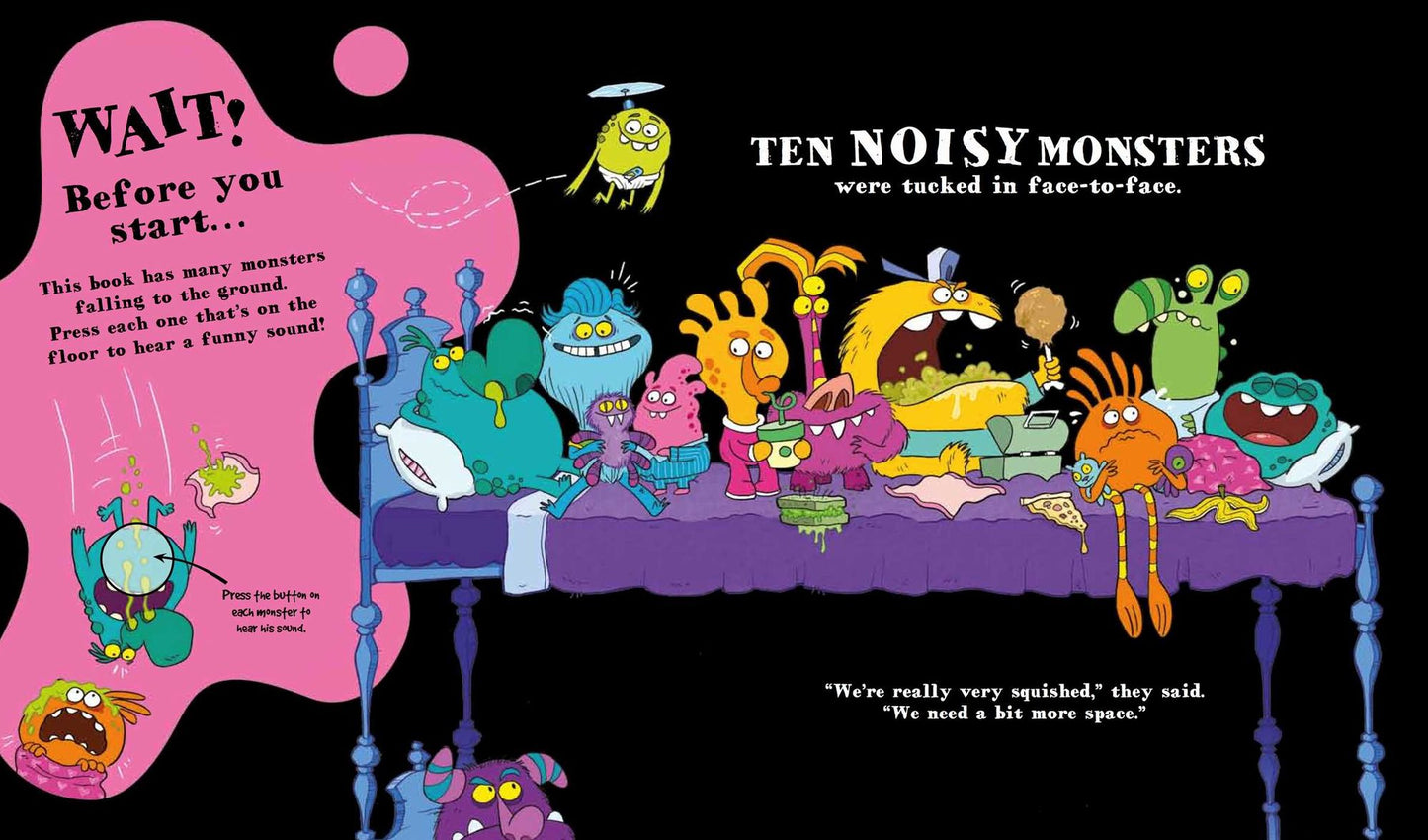 Ten Monsters in the Bed