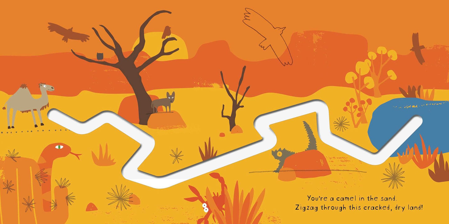 Around the World: A Follow-the-Trail Book