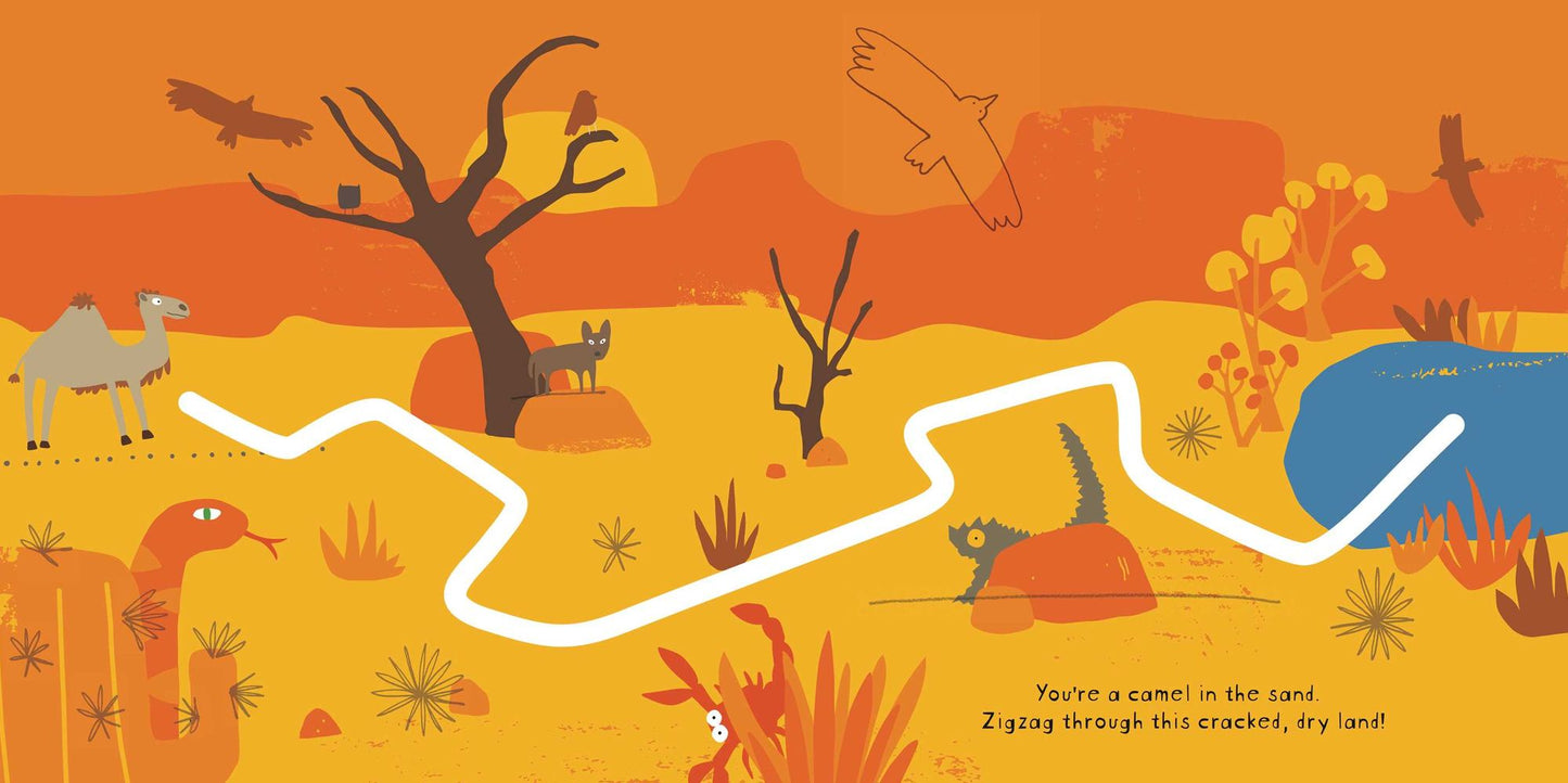 Around the World: A Follow-the-Trail Book