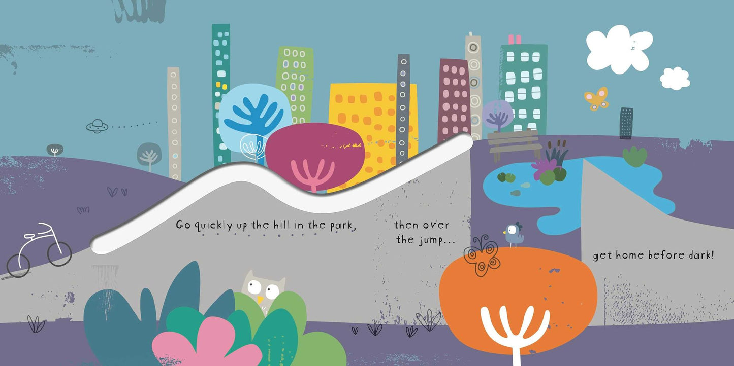 Through the Town: A Follow-the-Trail Book