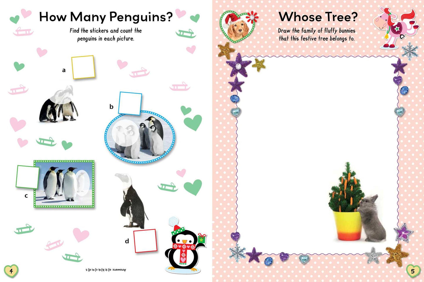 Winter Sticker and Activity Book