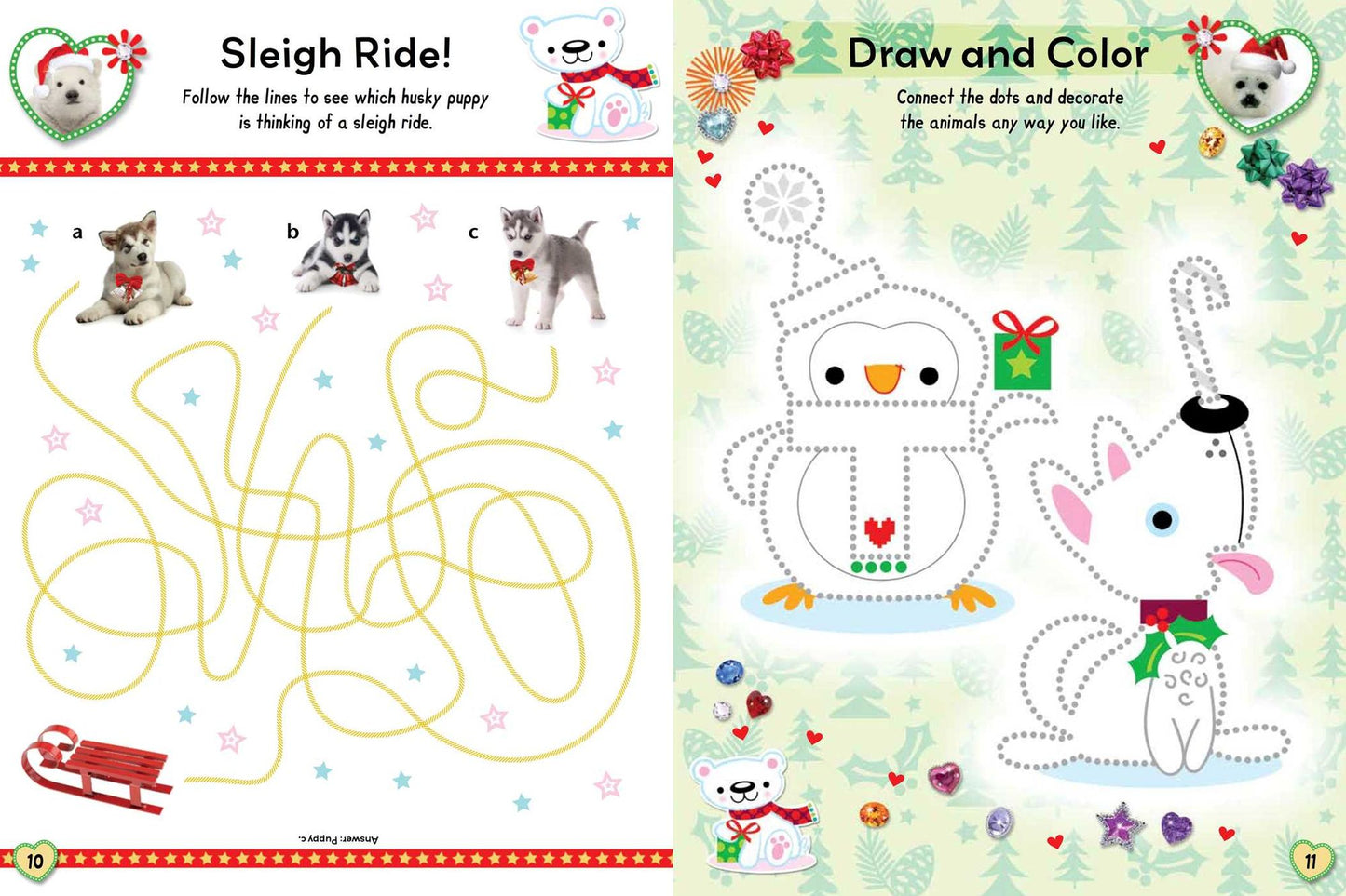 Winter Sticker and Activity Book