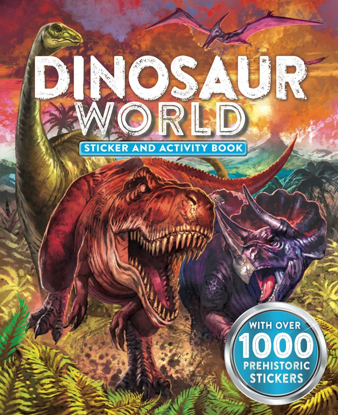 Dinosaur World Sticker and Activity Book