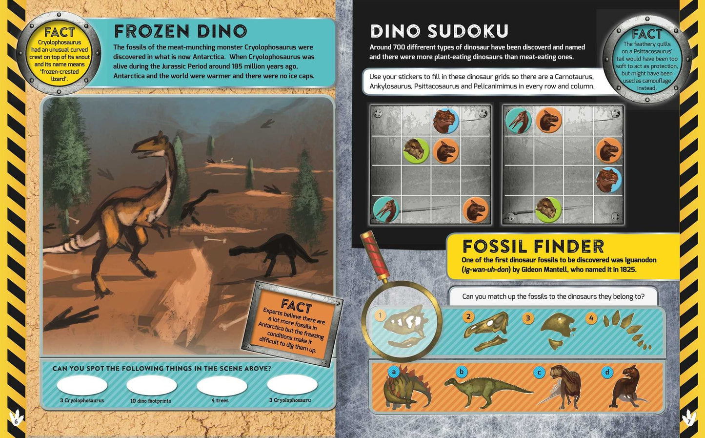 Dinosaur World Sticker and Activity Book