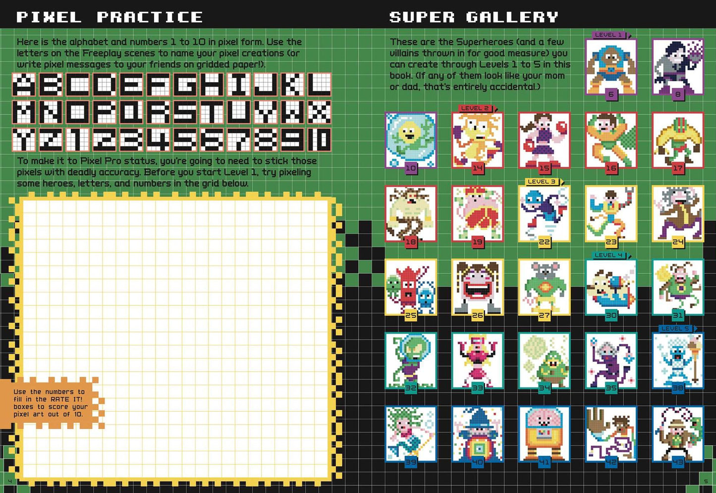 PixelCraft: Superheroes
