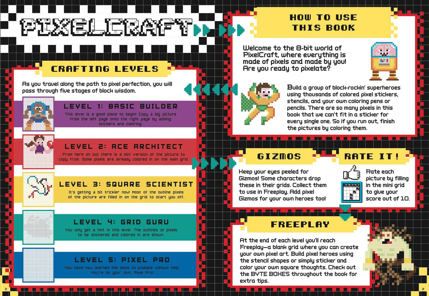 PixelCraft: Superheroes