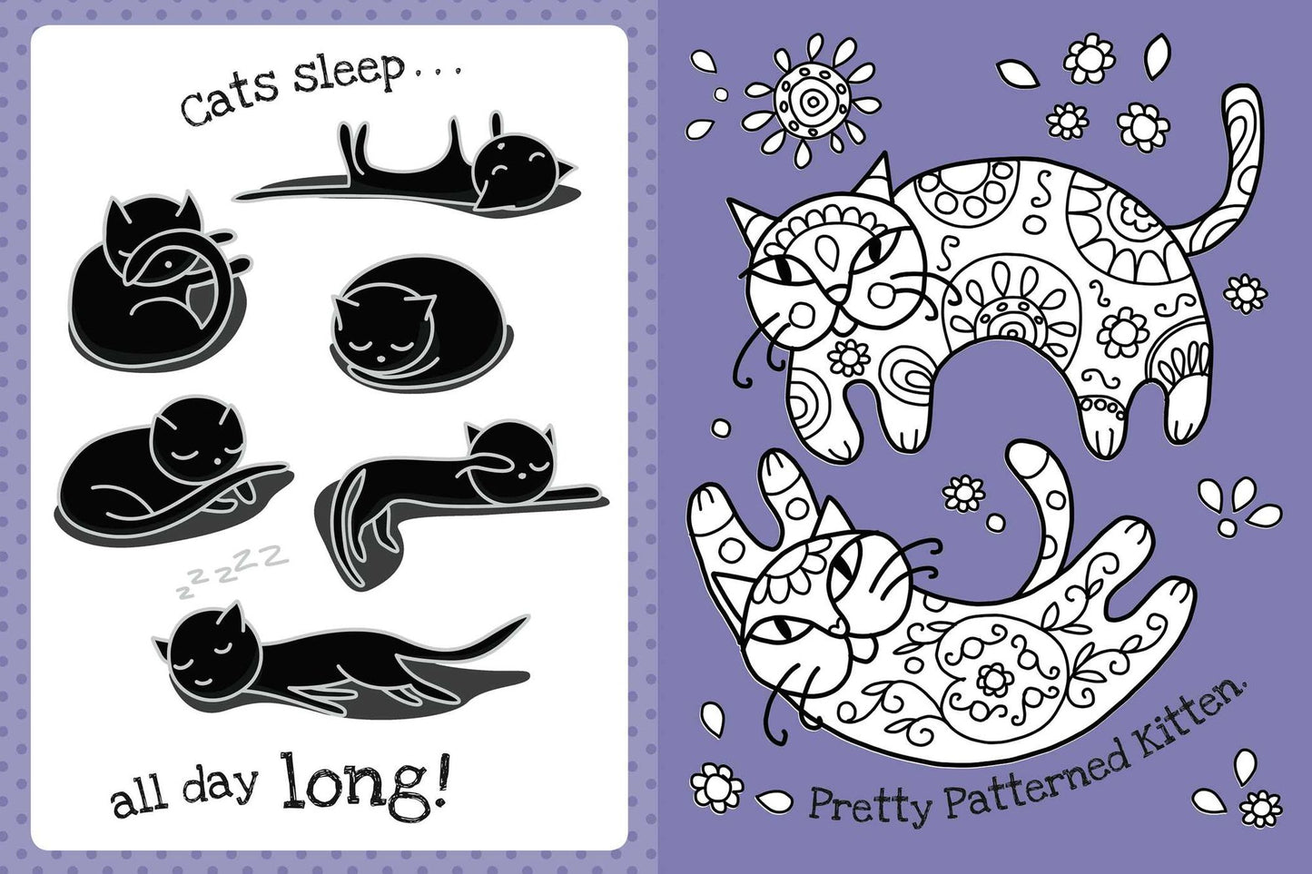 The Too Cute Coloring Book: Kittens