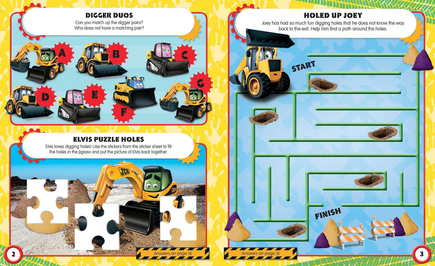 Ultimate Machines Sticker and Activity Fun
