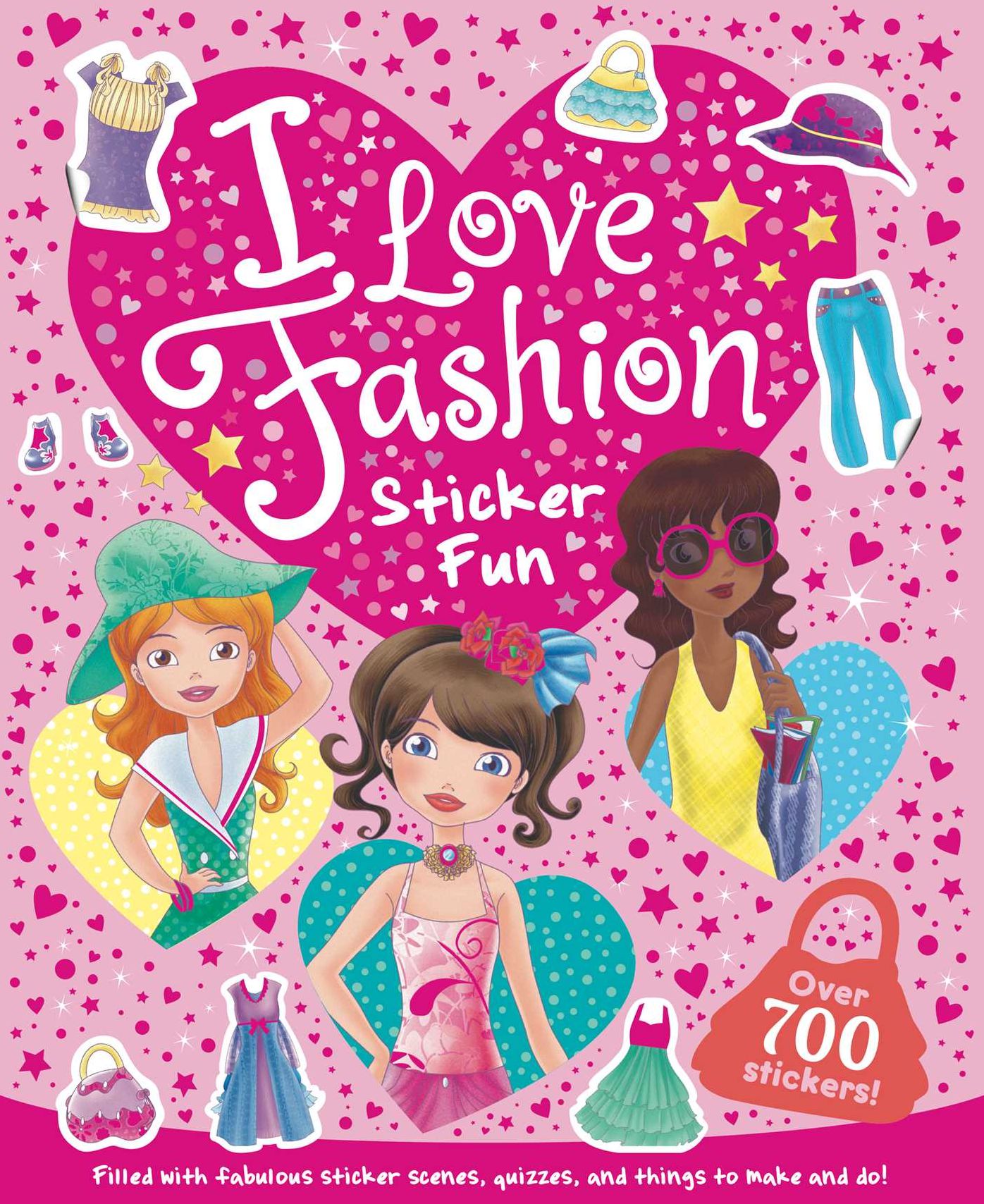 I Love Fashion Sticker Fun