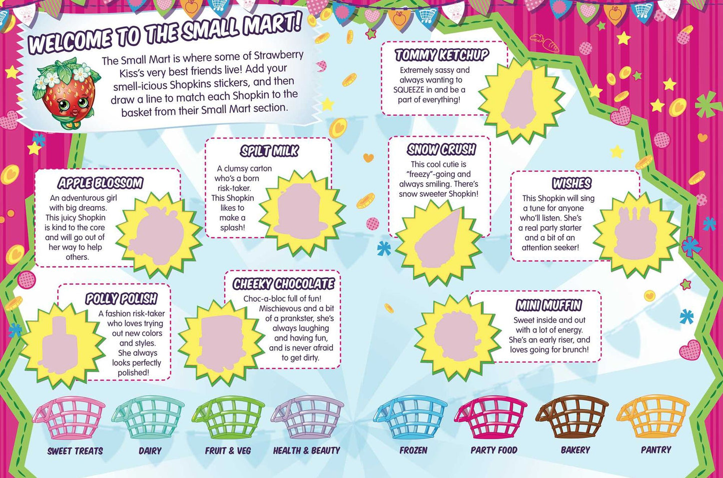 Shopkins Fruity Friends/Strawberry Kiss (Sticker and Activity Book)