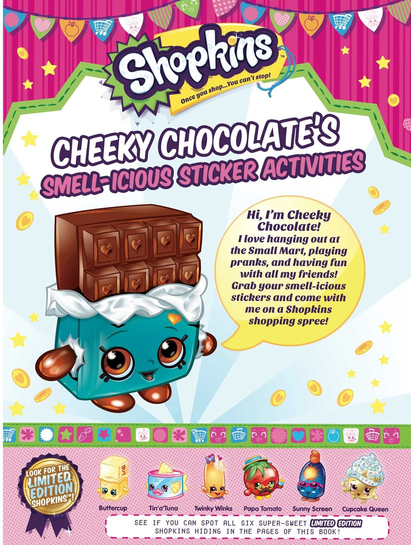 Shopkins Sweet Treats/Cheeky Chocolate (Sticker and Activity Book)