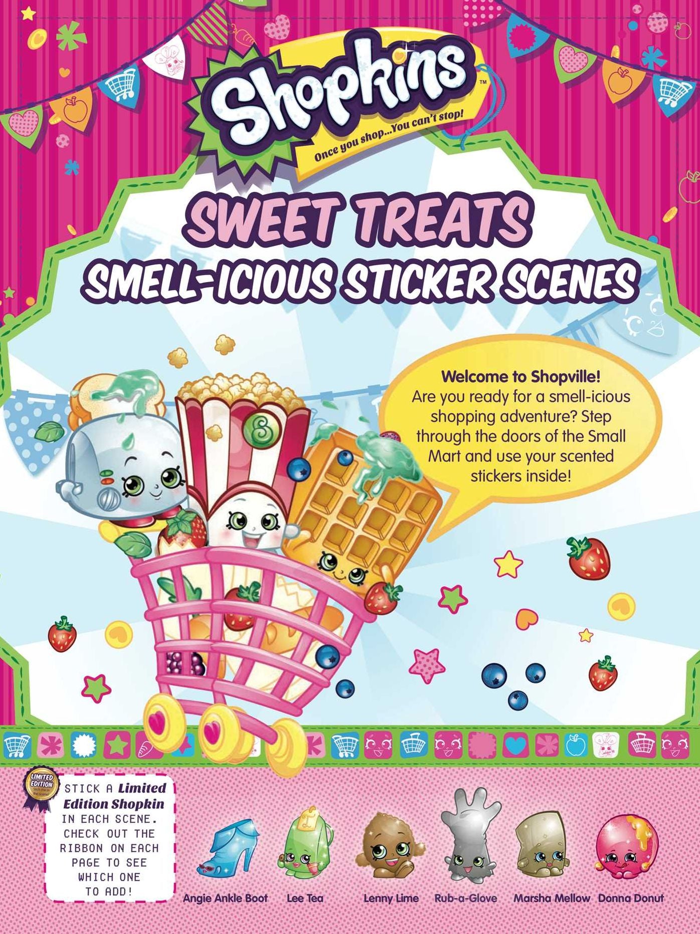 Shopkins Sweet Treats/Cheeky Chocolate (Sticker and Activity Book)
