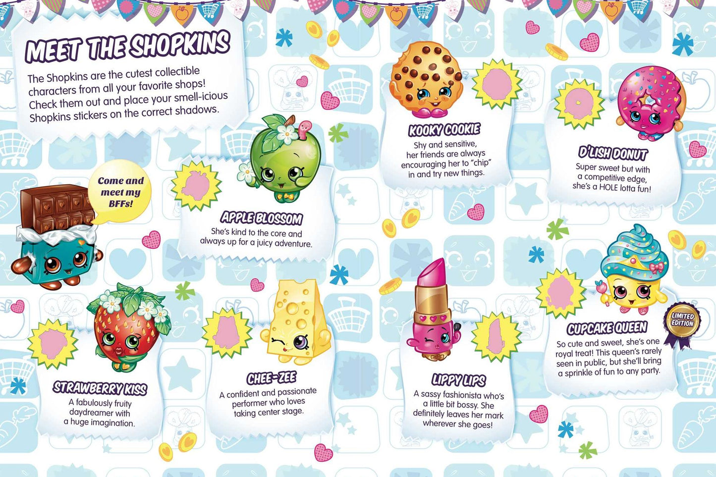 Shopkins Sweet Treats/Cheeky Chocolate (Sticker and Activity Book)