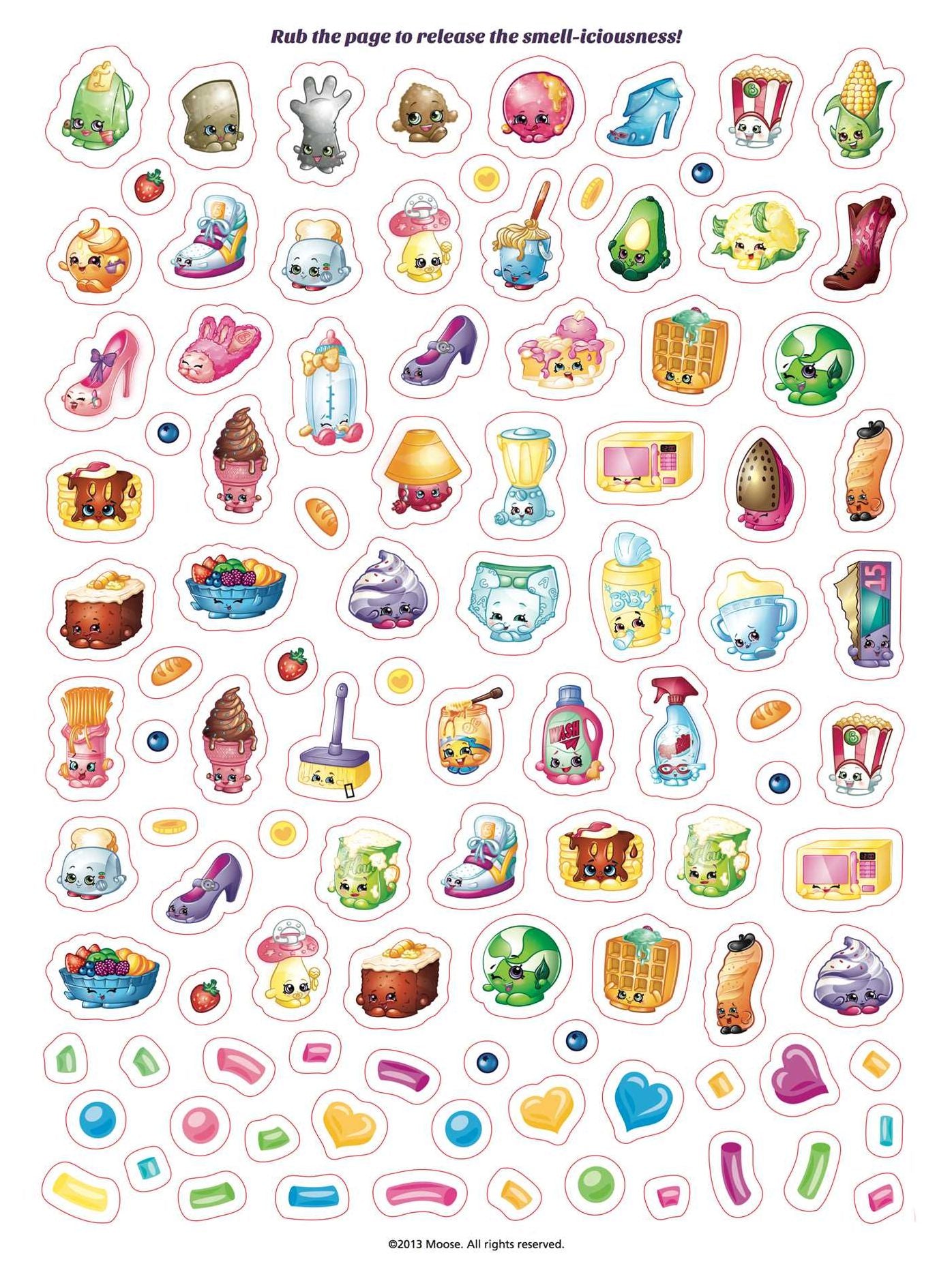 Shopkins Sweet Treats/Cheeky Chocolate (Sticker and Activity Book)