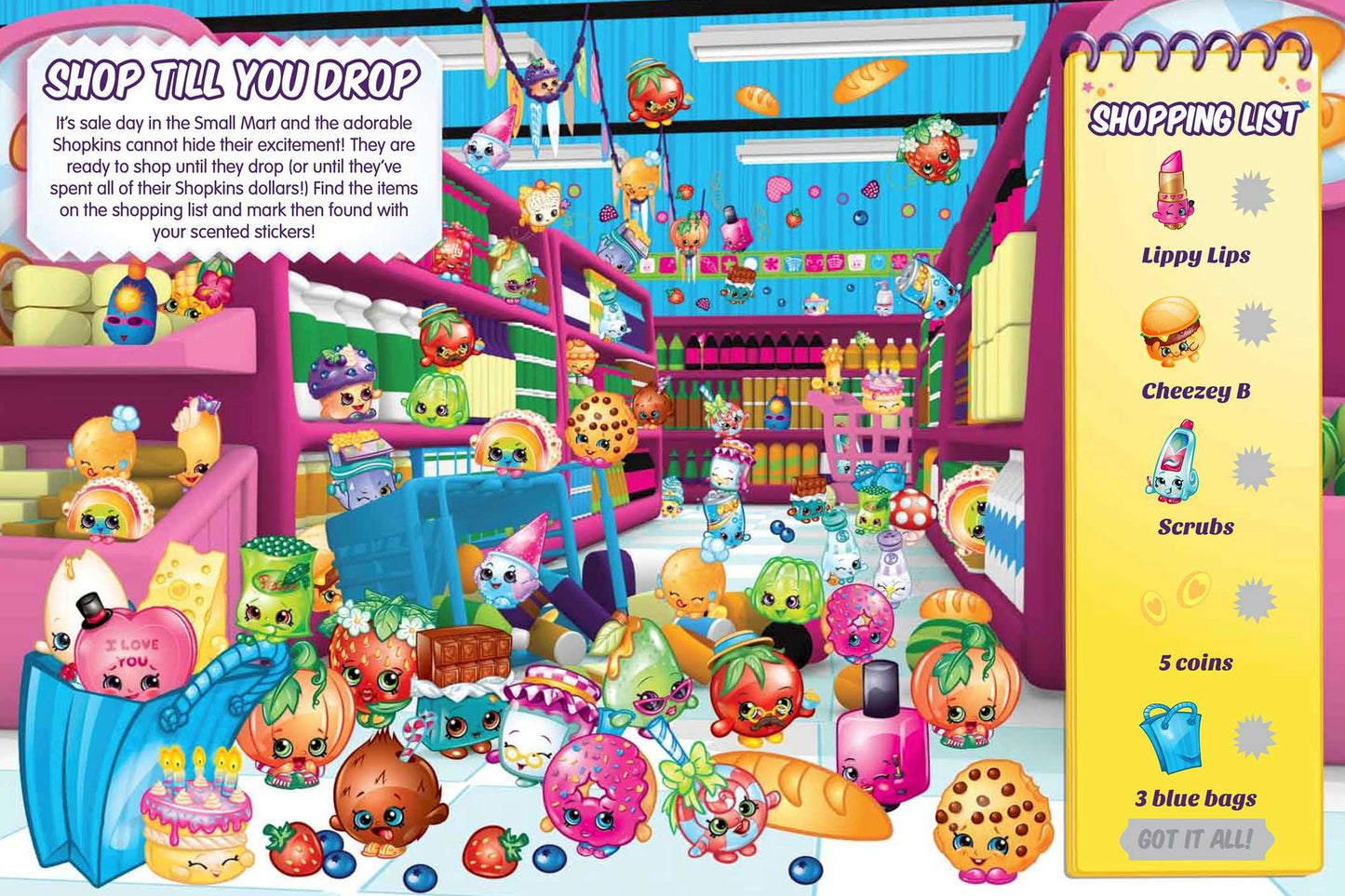 Shopkins Seek and Find