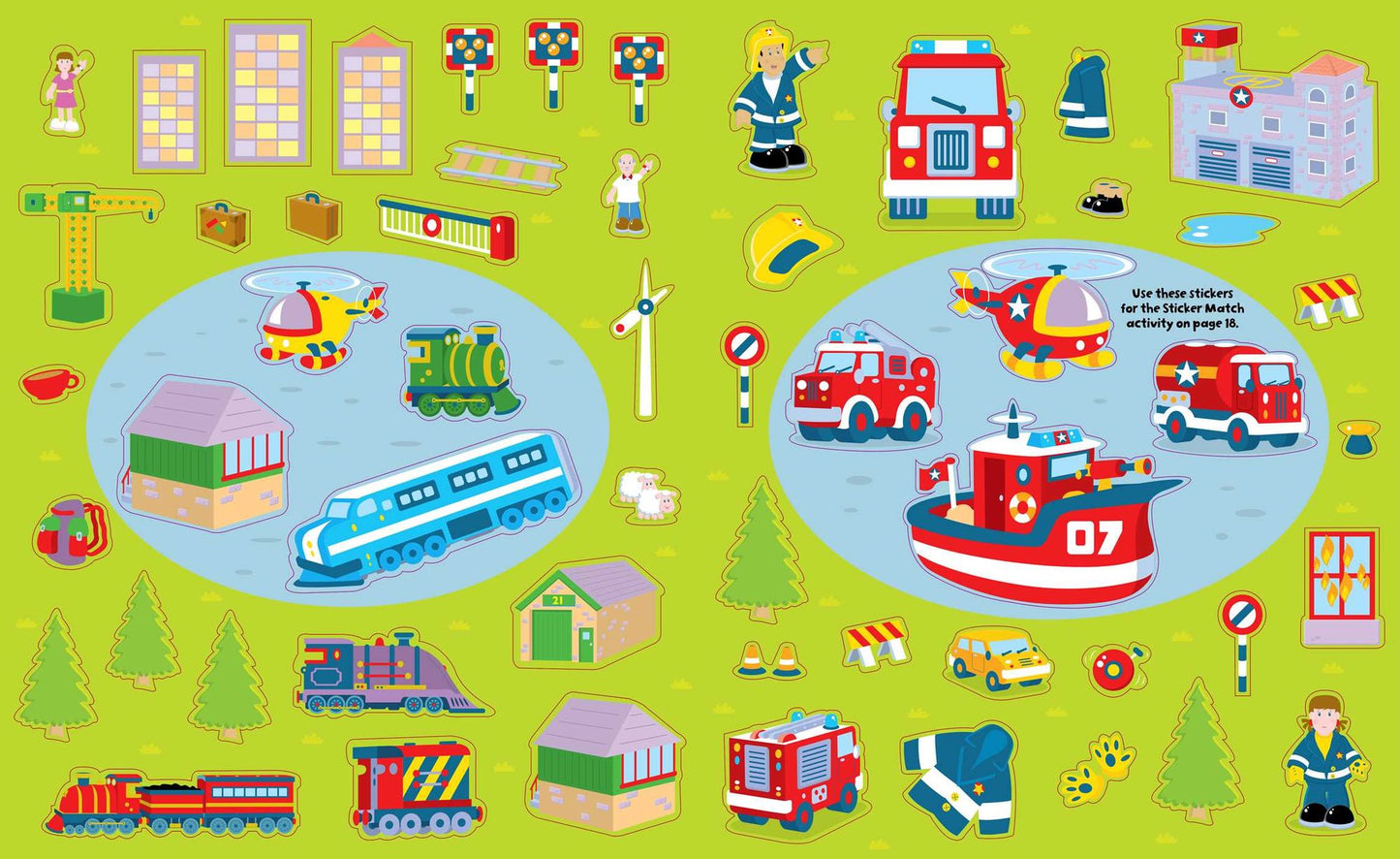 Let's Explore! Sticker and Activity