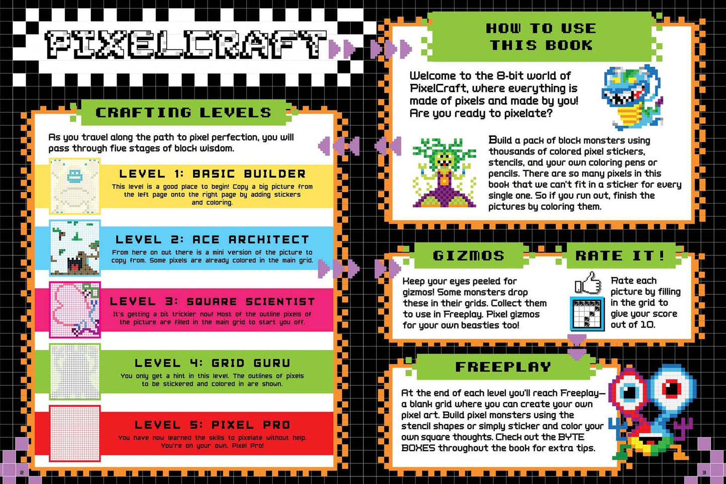 PixelCraft: Monsters