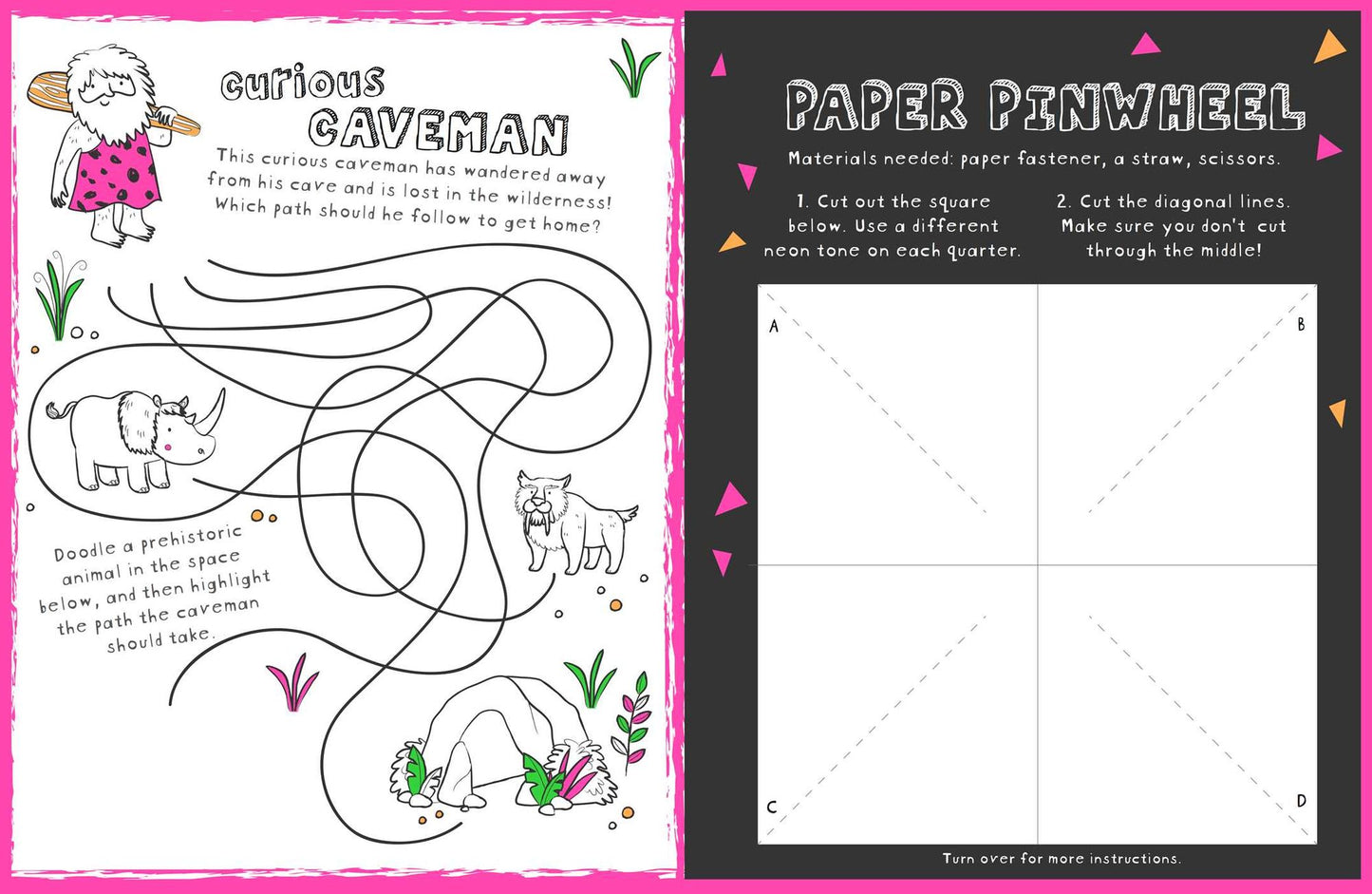 The Big Neon Activity Book