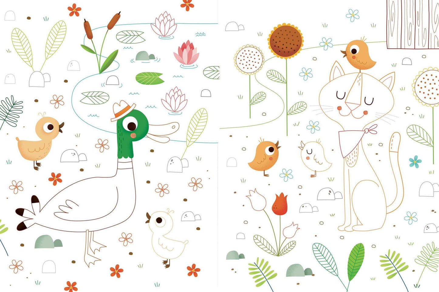 Fun on the Farm Sticker and Activity
